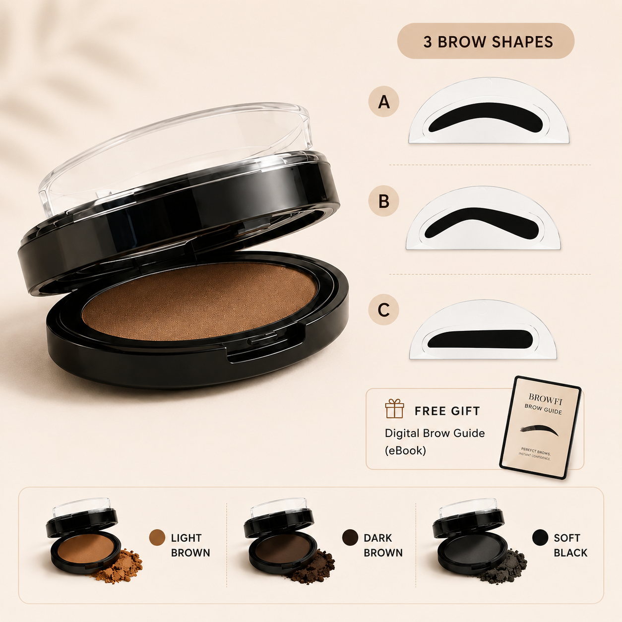 Browelle™ Brow Stamp Kit