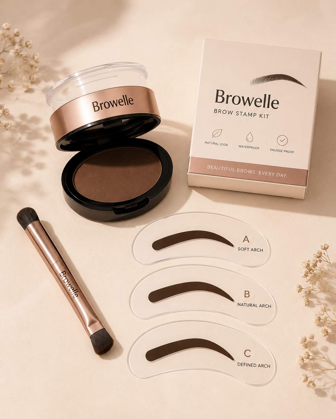 Browelle™ Brow Stamp Kit